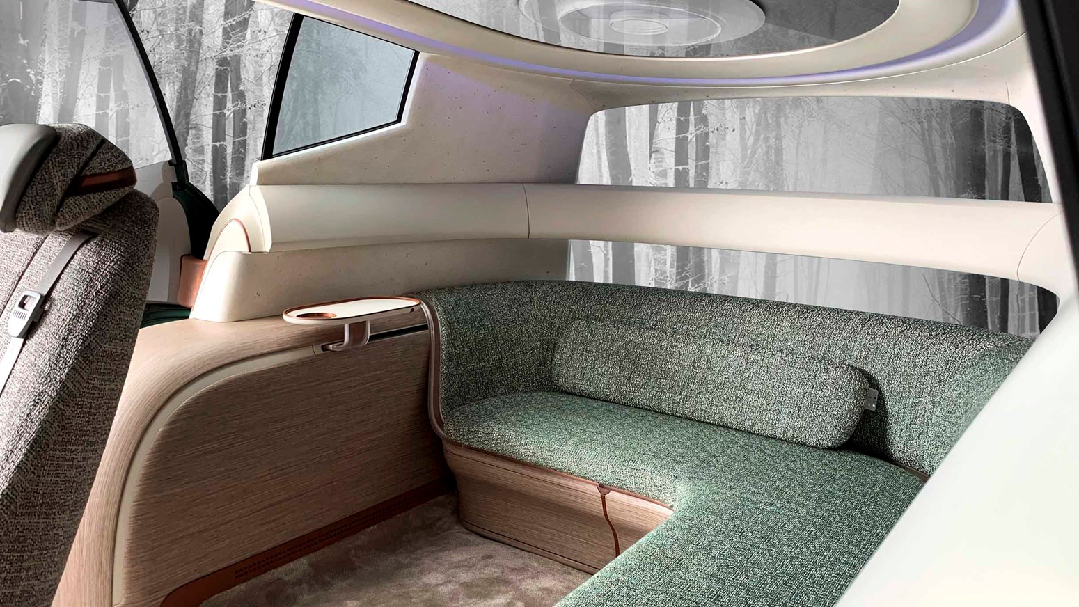 IONIQ 7 indvendig kabine som en lounge