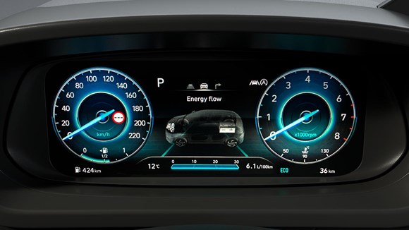 Hyundai BAYON digital cockpit