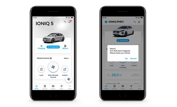 Hyundai bluelink app hold øje med din bil